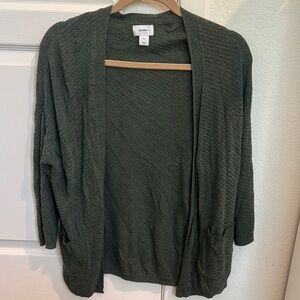 Old Navy Women's Green Cardigan